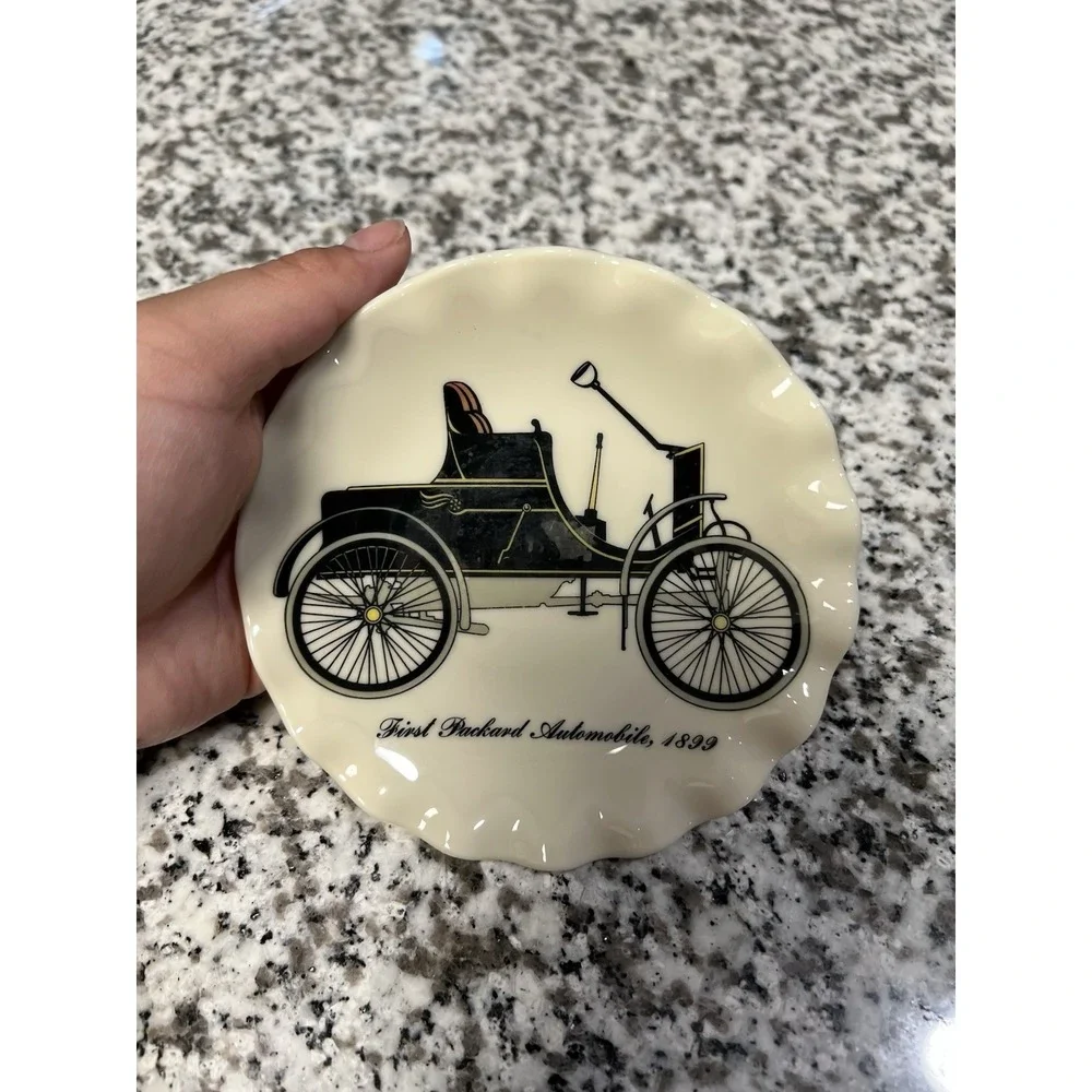 Vintage First Packard Automobile 1899 Small Plate 5